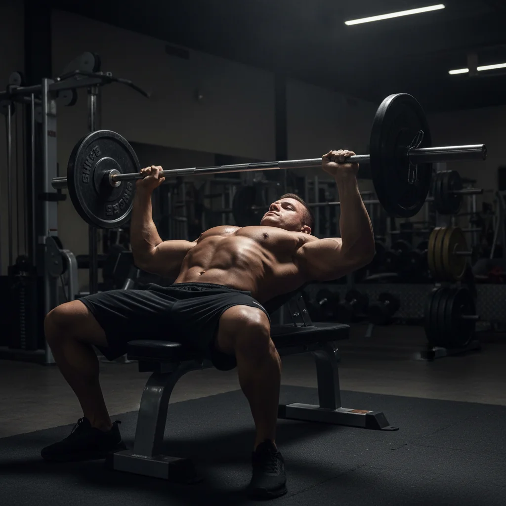 Incline Barbell Bench Press exercise demonstration